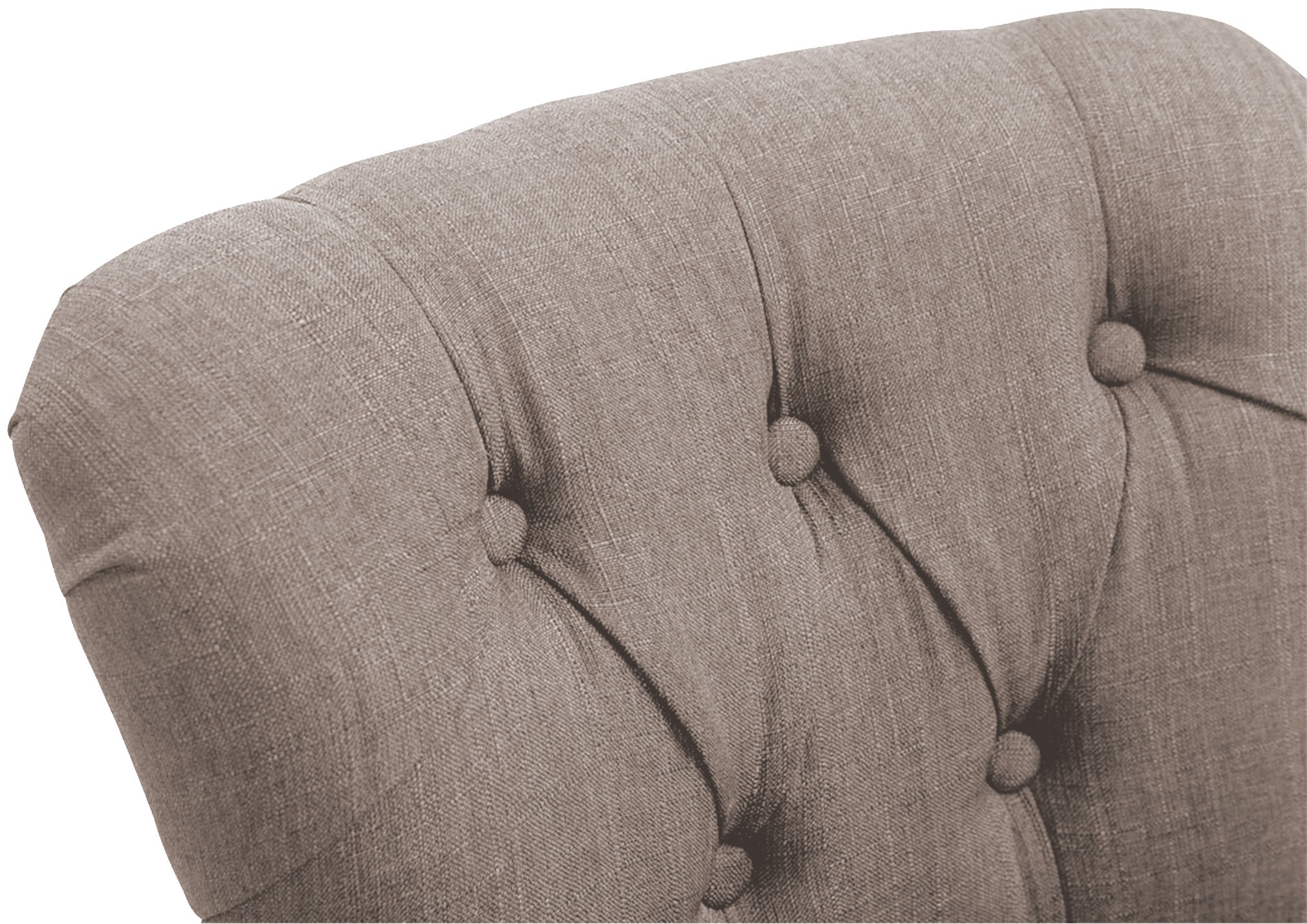 Sgabello Lakewood Stoffa antico-chiaro
