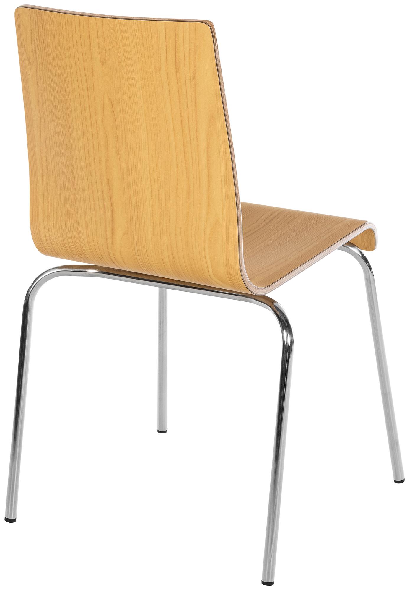 Set da 4 sedie impilabili Gahanna