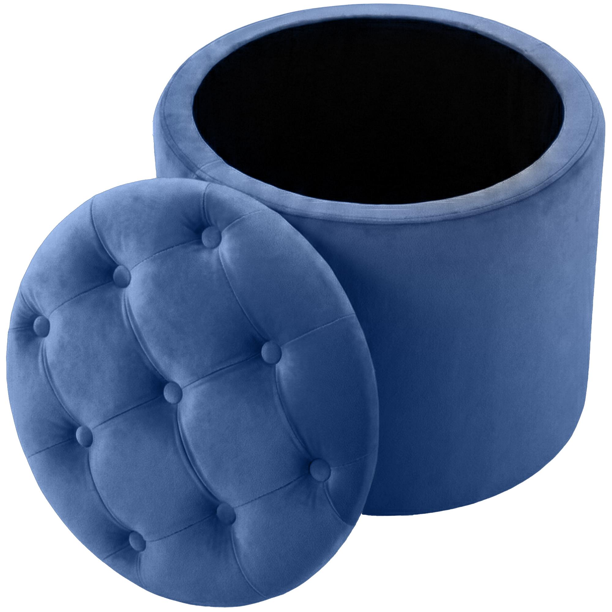 Pouf Pantin in velluto