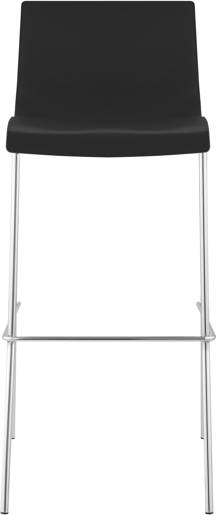 Sgabello da Bar Hover Plastica Struttura a 4 Gambe