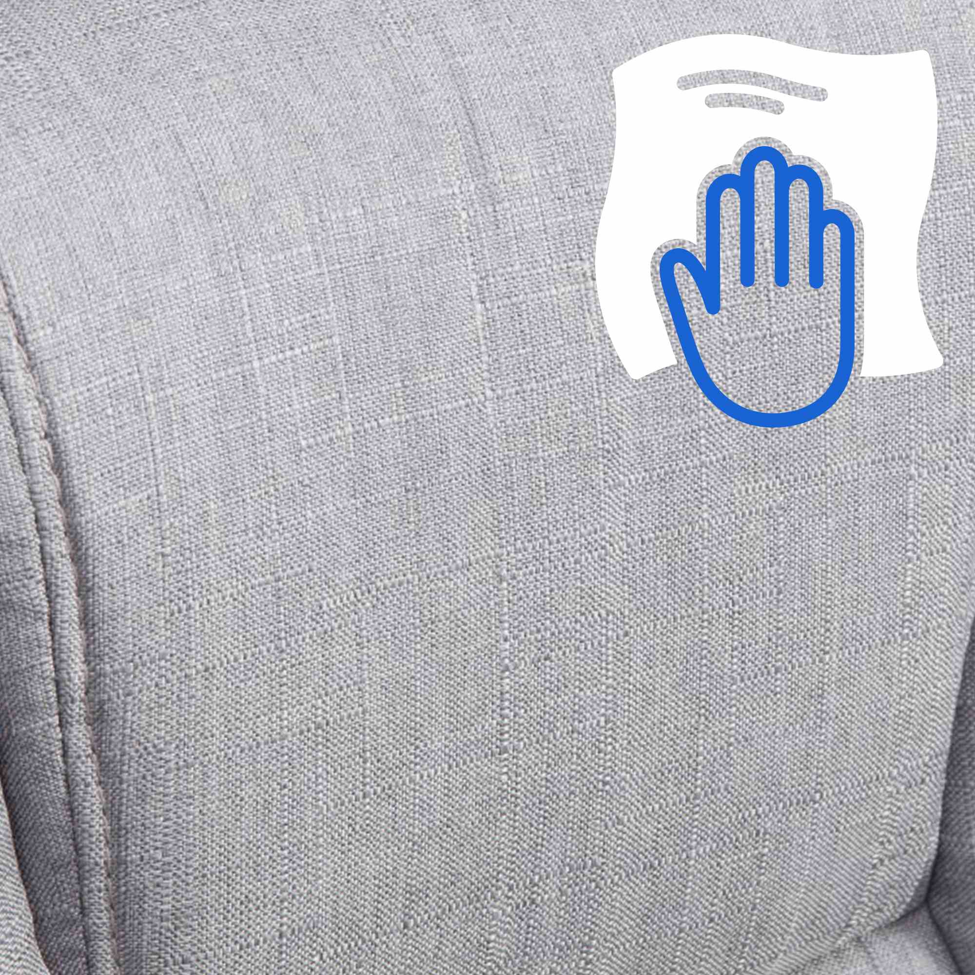 Poltrona ufficio XXL Xanthos in tessuto