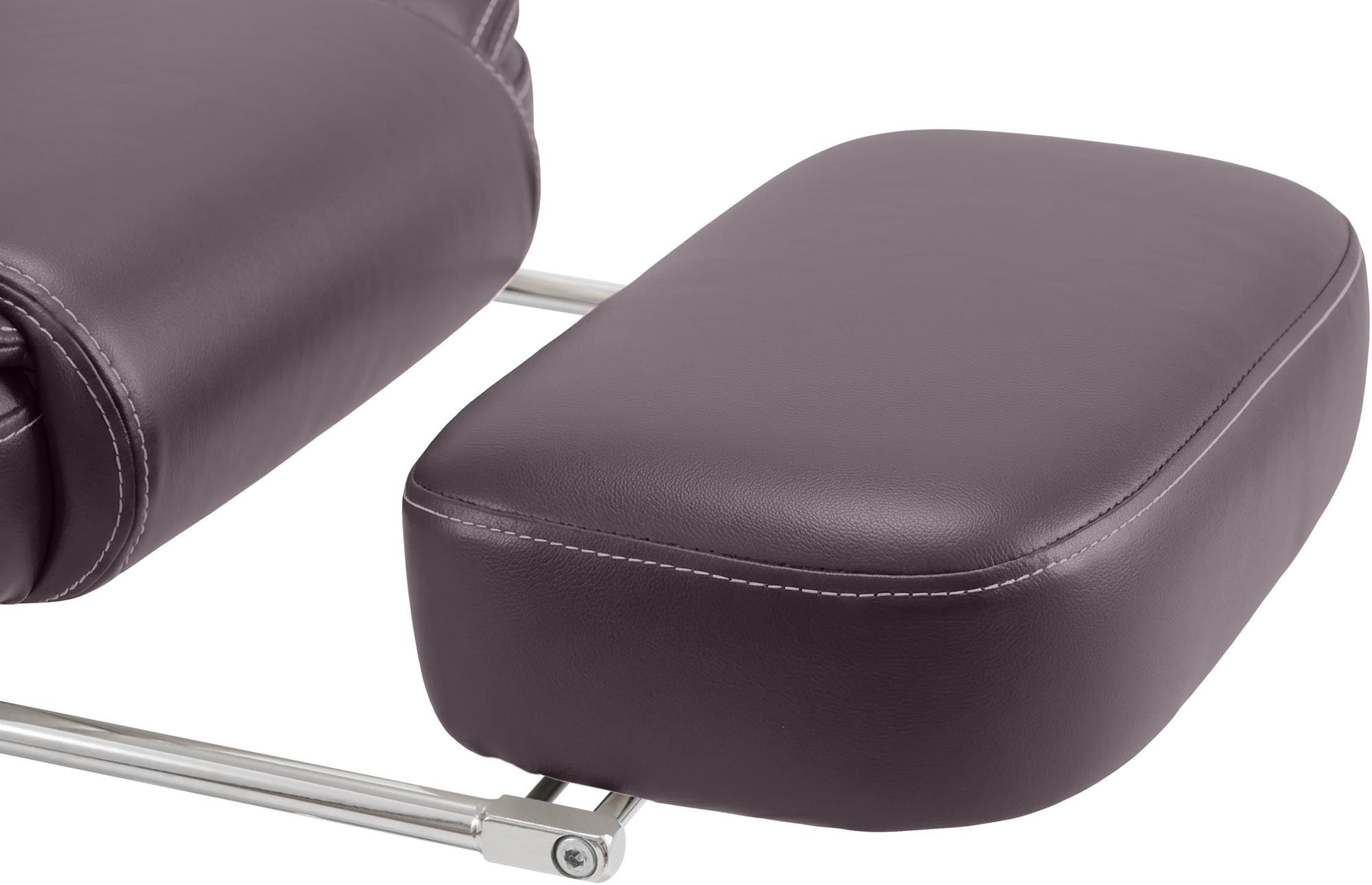 Sedia da ufficio Castle in ecopelle