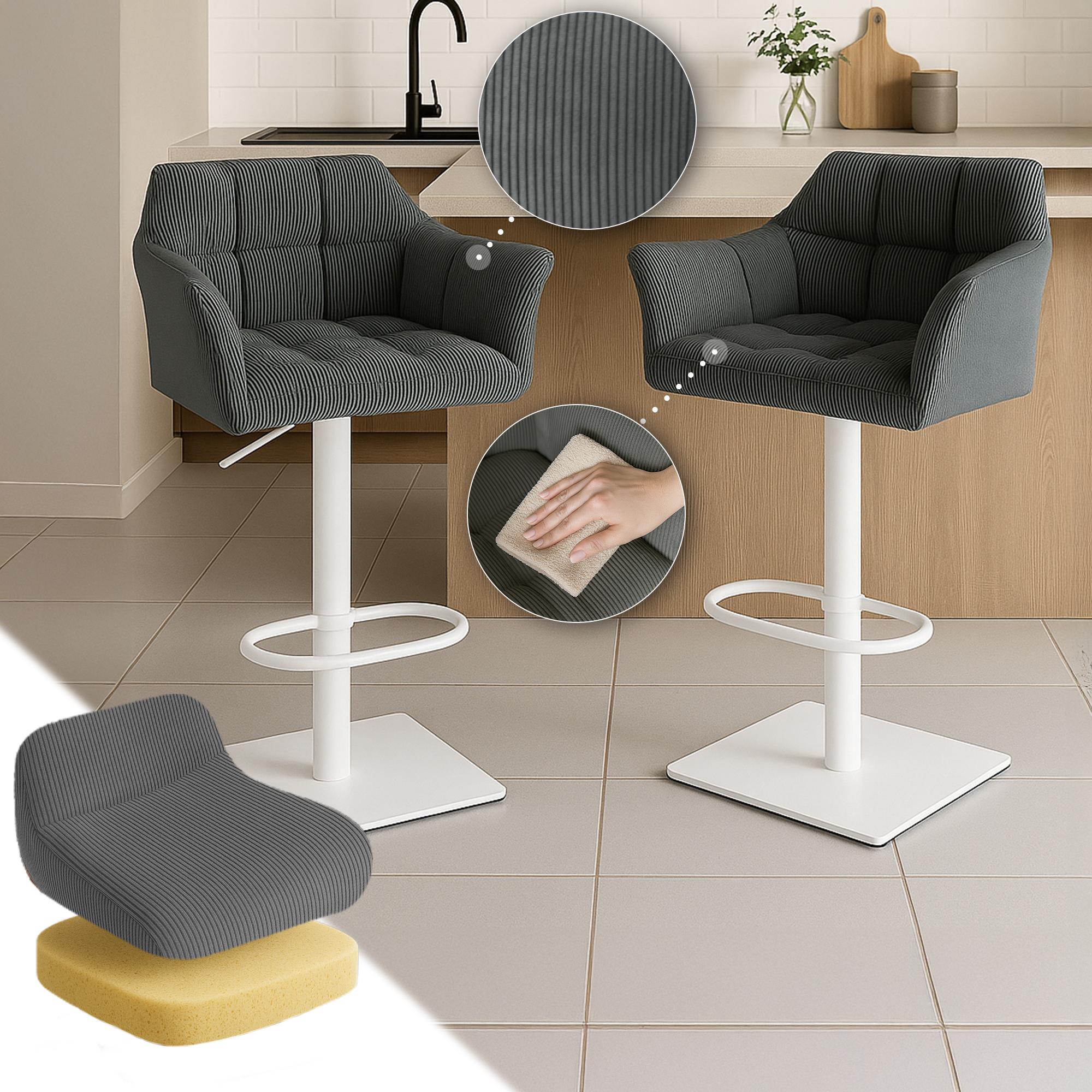 Sgabello Bar Damaso Cord