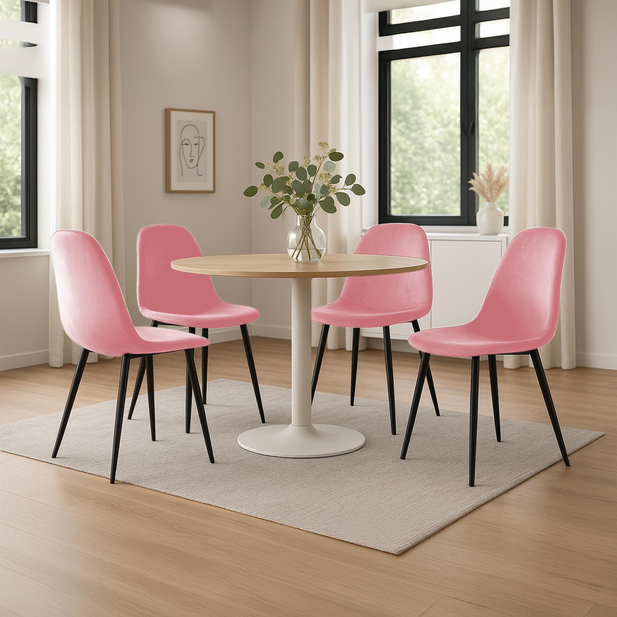 Set di 4 sedie da pranzo Napier