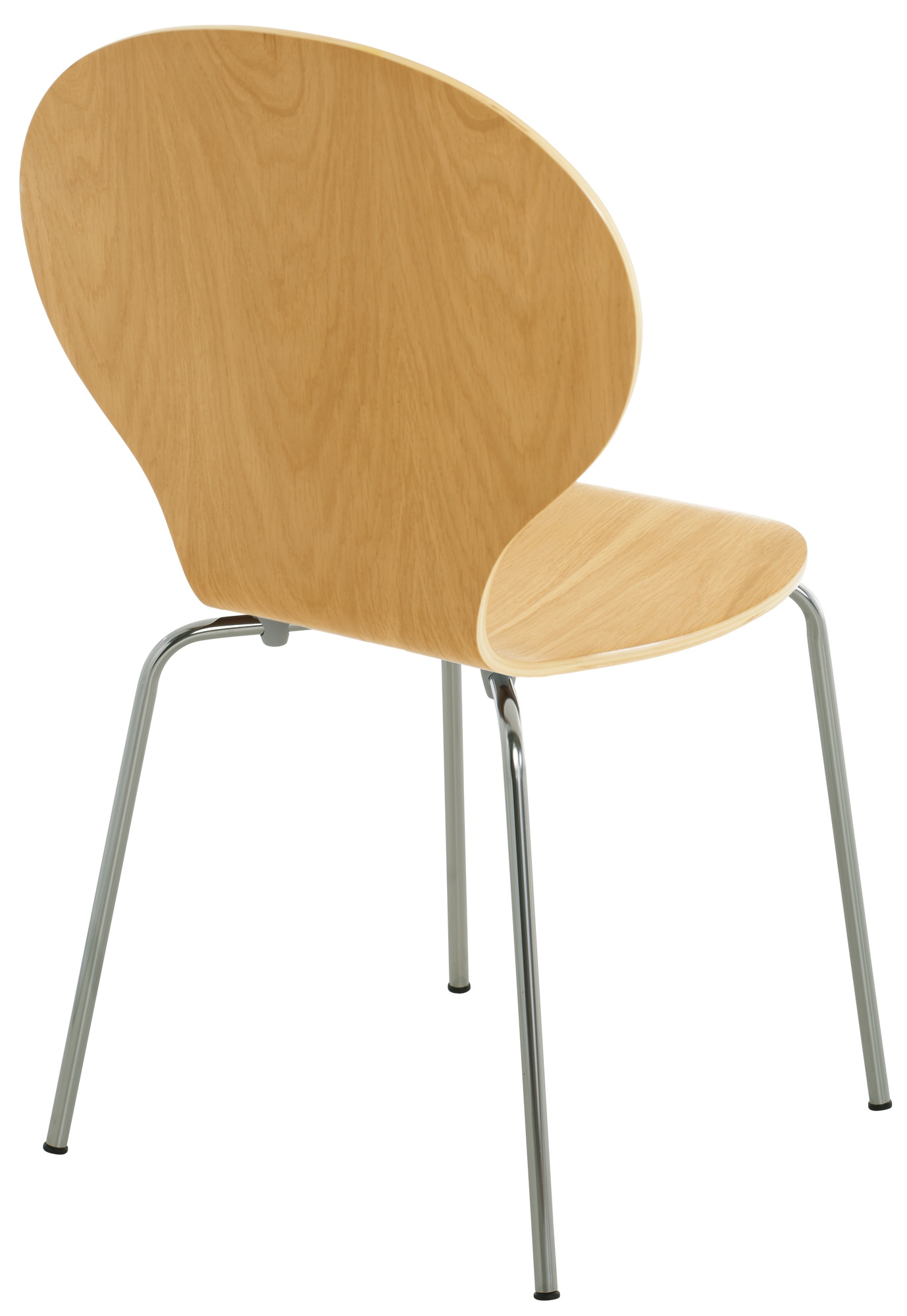 Set 4 Sedie Impilabili Diego in Legno Robusto