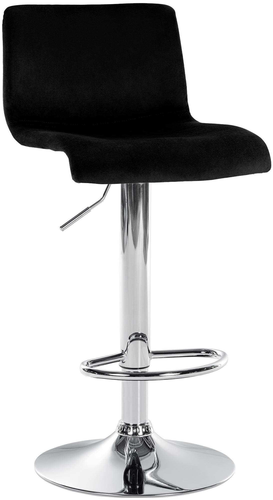 Sgabello Bar Hover in Velluto