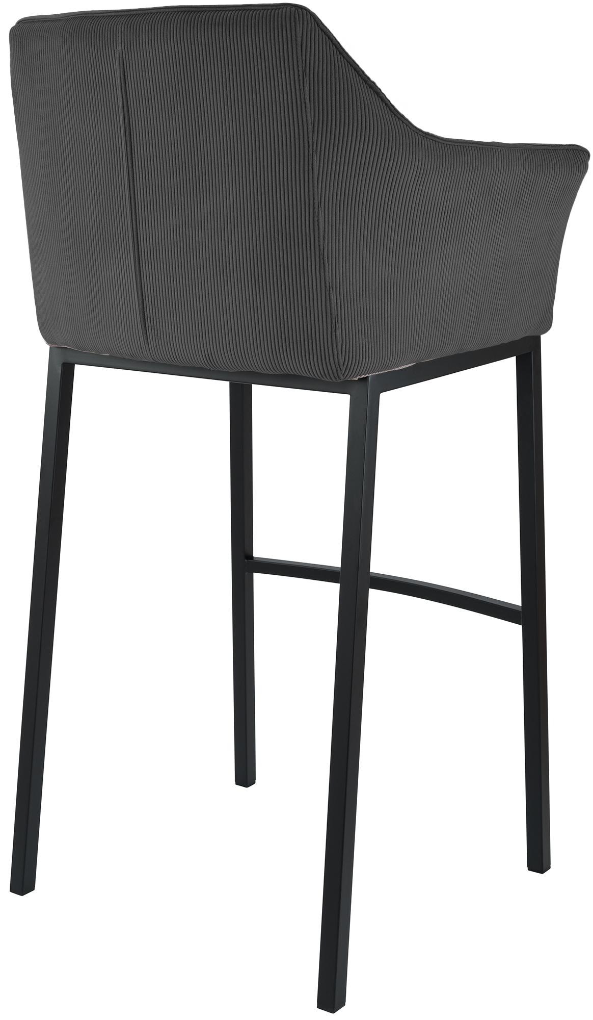 Sgabello Bar Damaso con Rivestimento In Corda e Base a Quattro Gambe