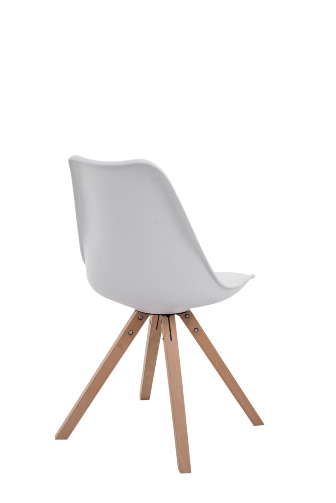Set di 4 sedie Toulouse in similpelle Square