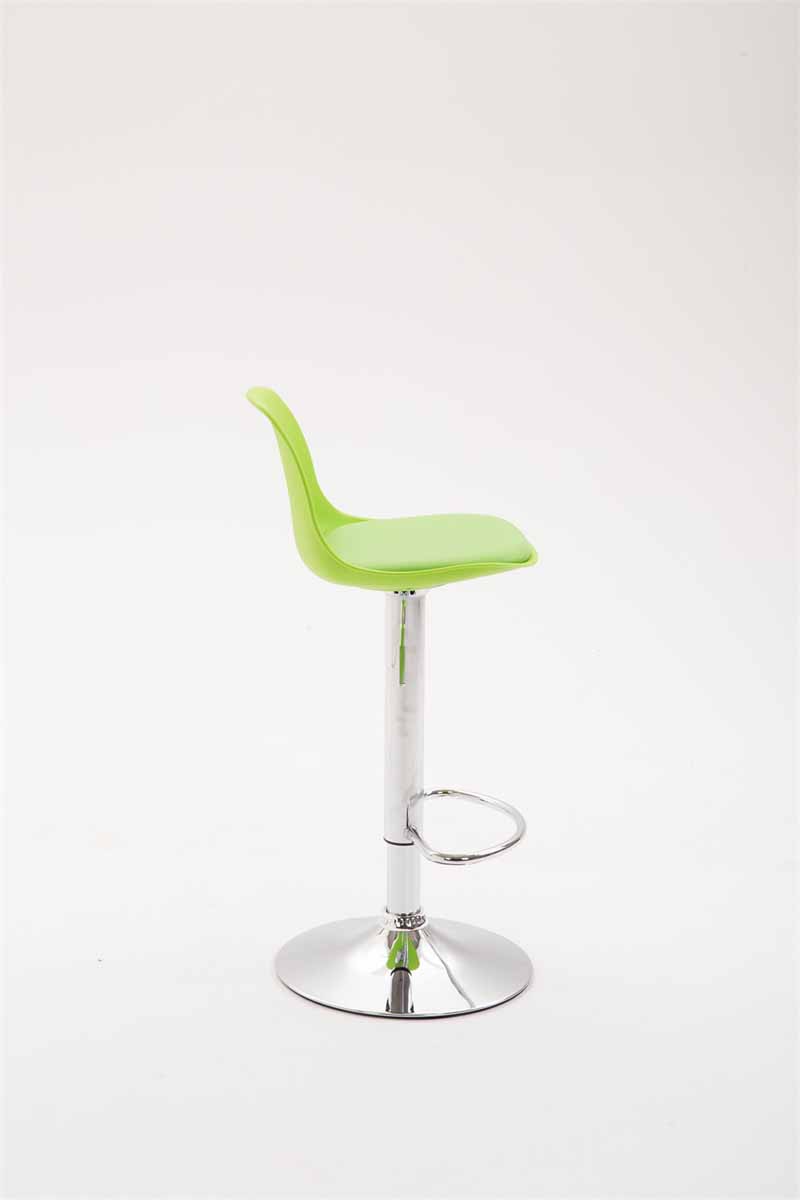 Sgabello di design KIEL in polipropilene e similpelle
