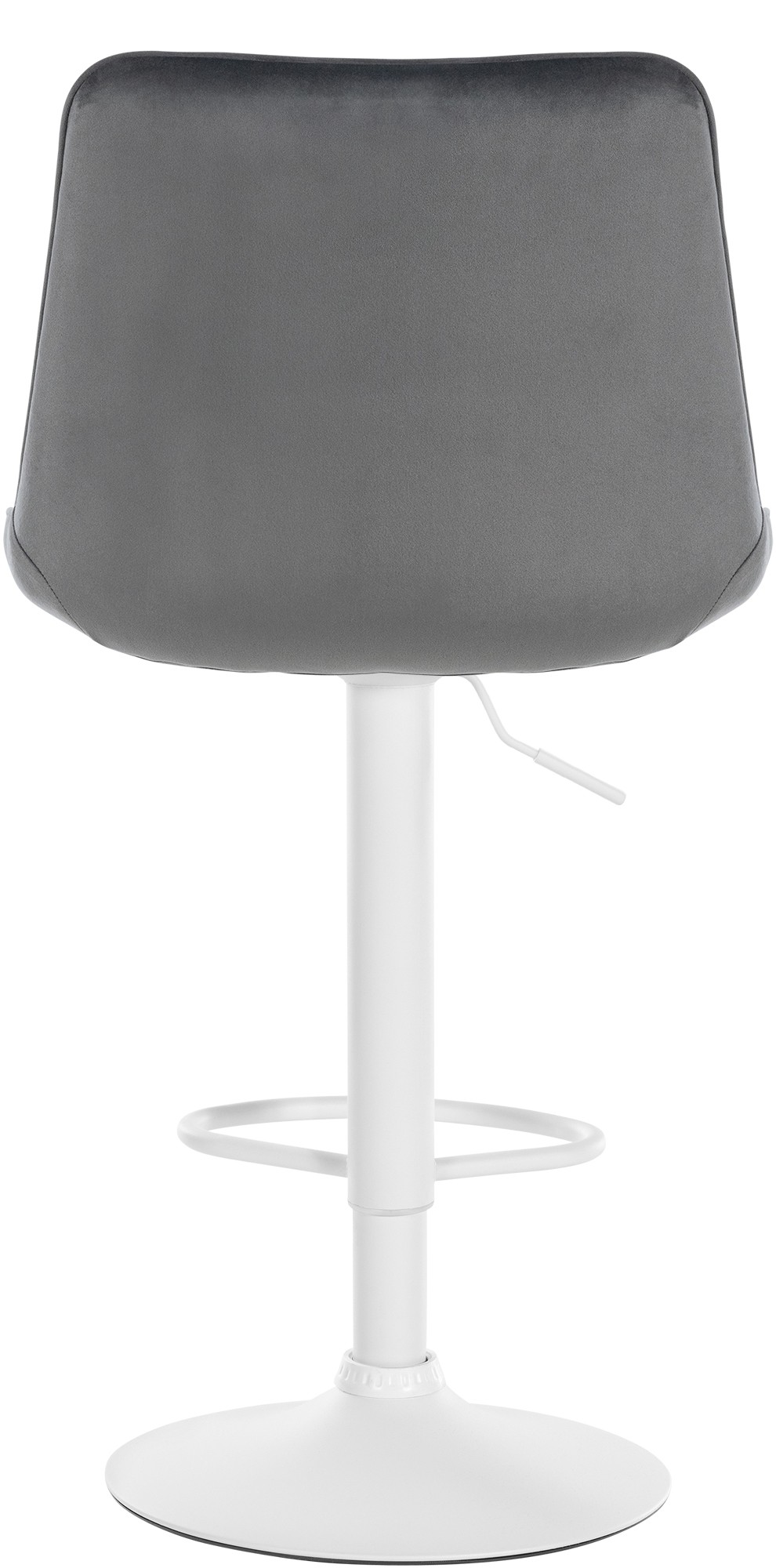 Sgabello da bar Toni velluto elegante, comodo e resistente, ideale per cucina o locale, design moderno per ogni ambiente