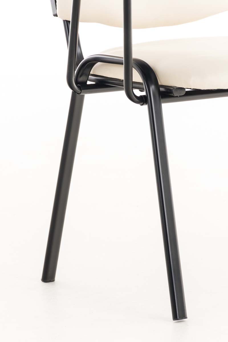 Sedia Ken in similpelle con tavolino ribaltabile