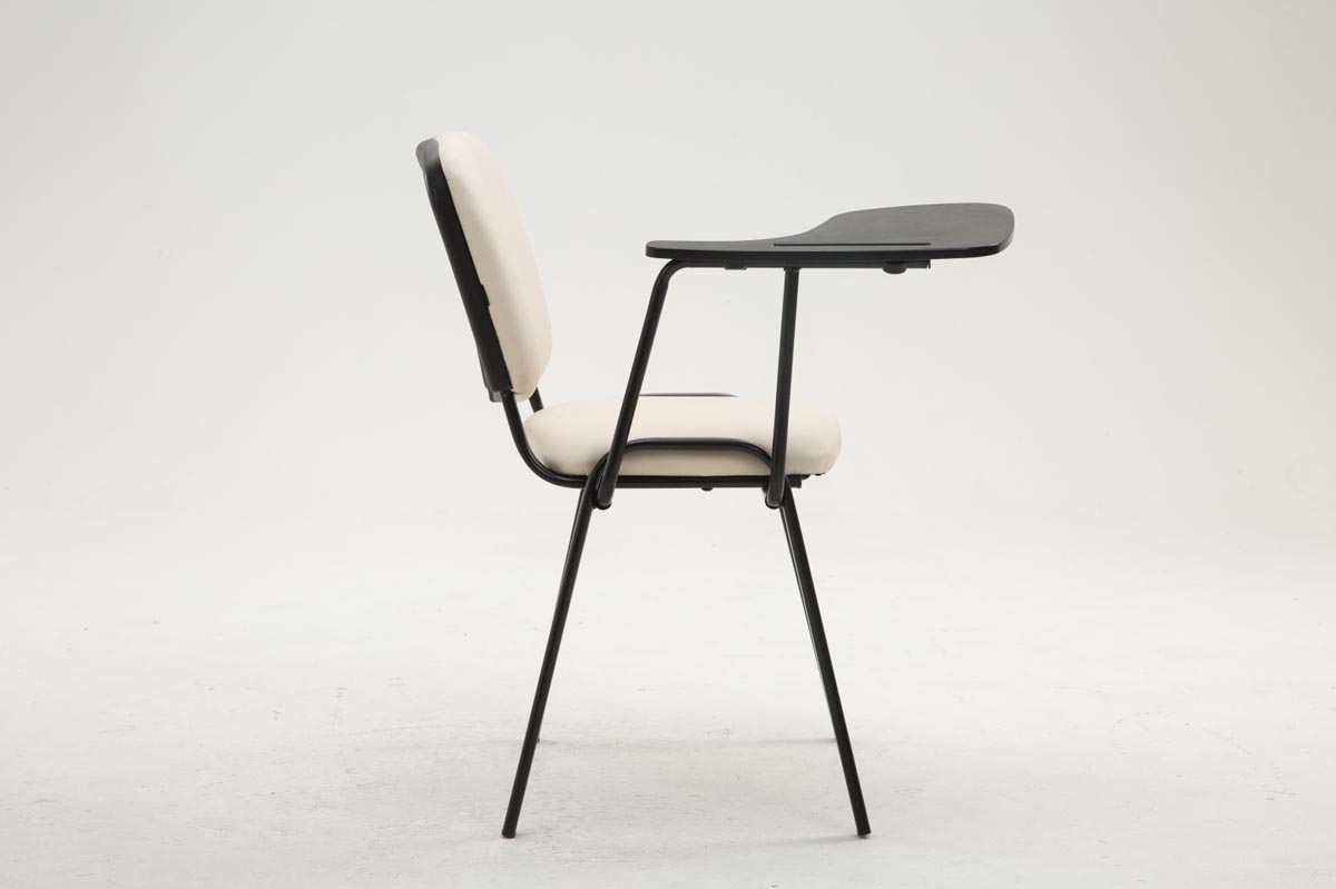 Sedia Ken in similpelle con tavolino ribaltabile