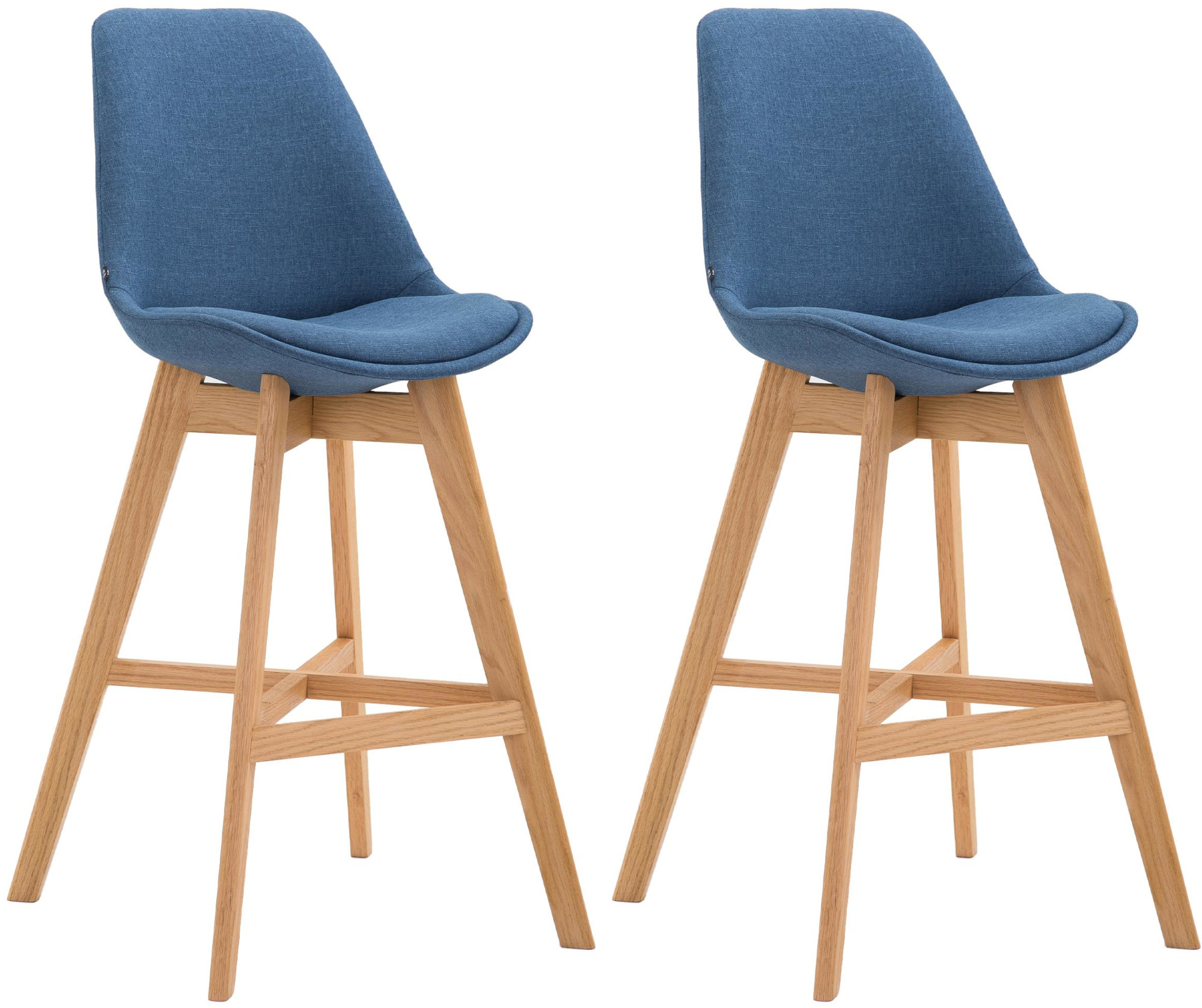 2 Sgabelli Design CANNES in Tessuto