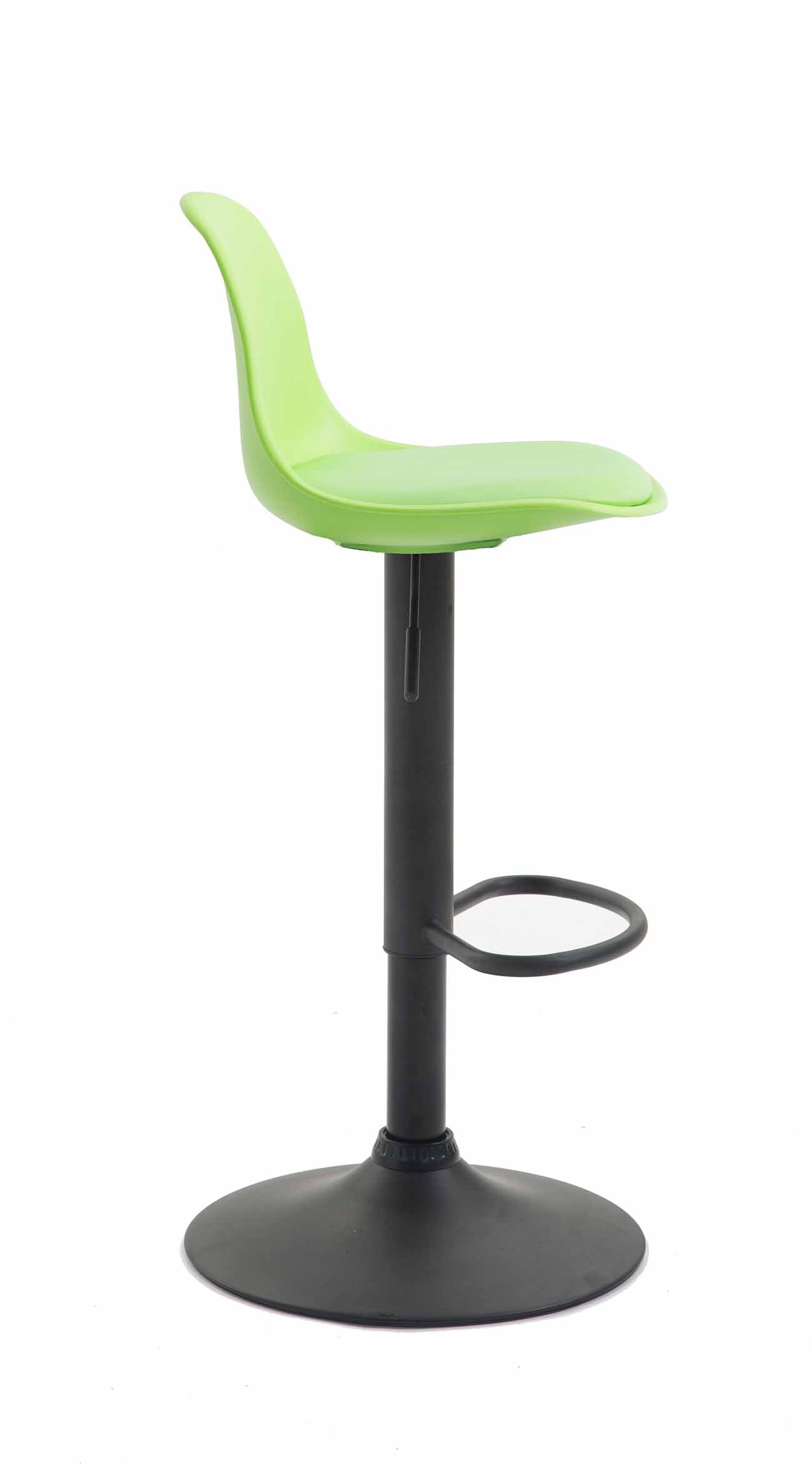Sgabello di design KIEL in polipropilene e similpelle