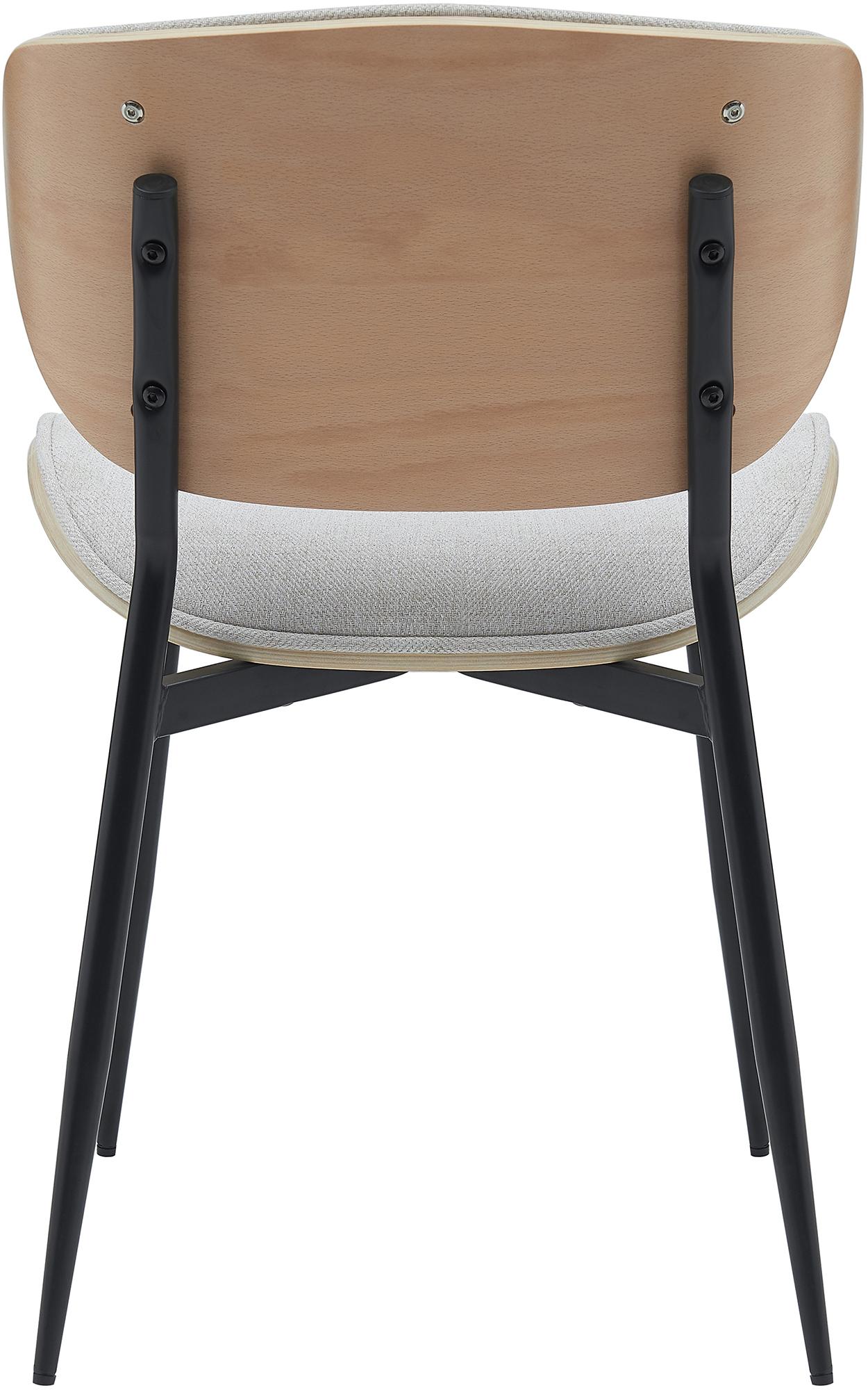 Sedia Enid con rivestimento in similpelle o tessuto
