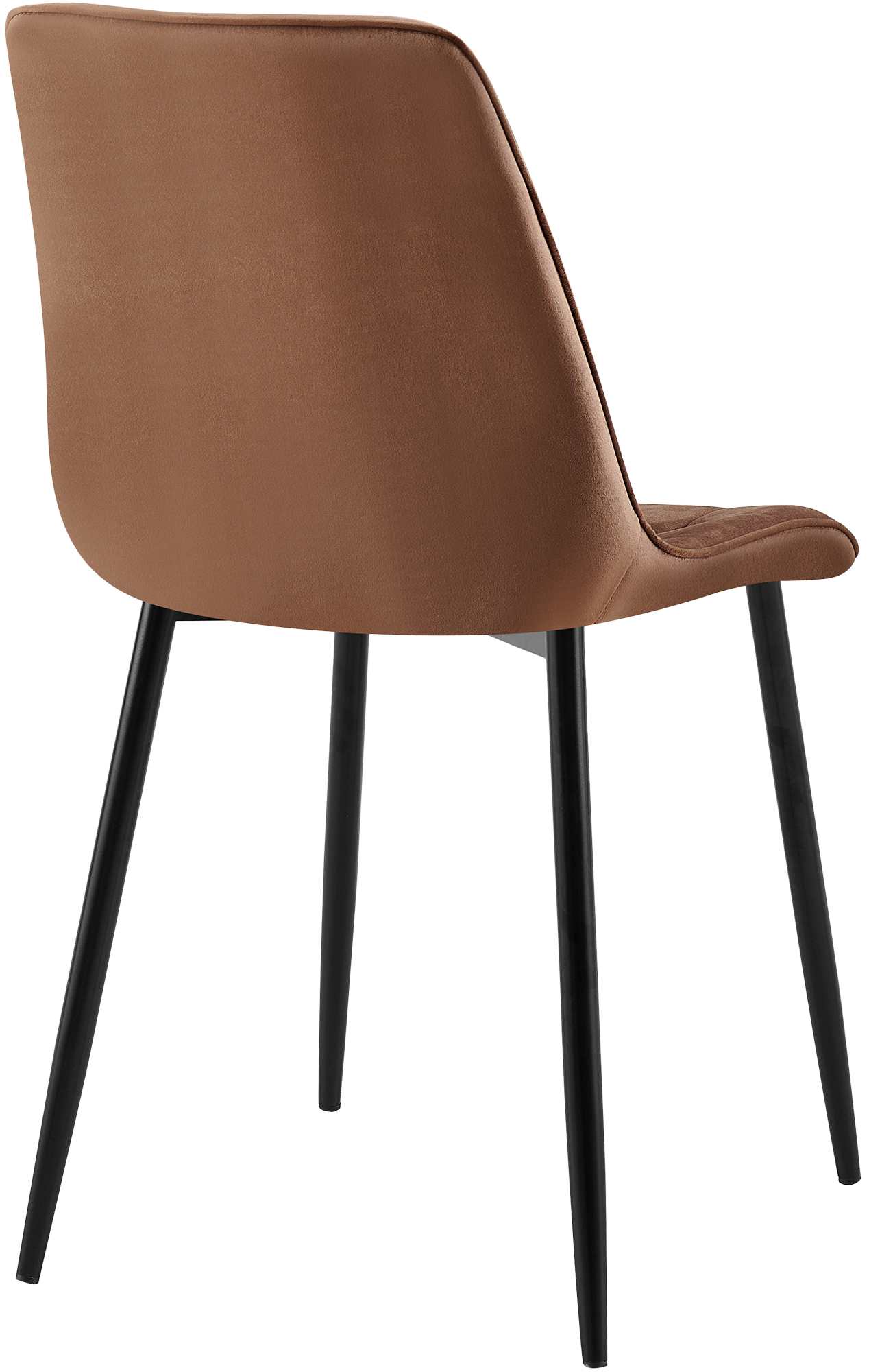 Sedia da pranzo Gifford con rivestimento in velluto