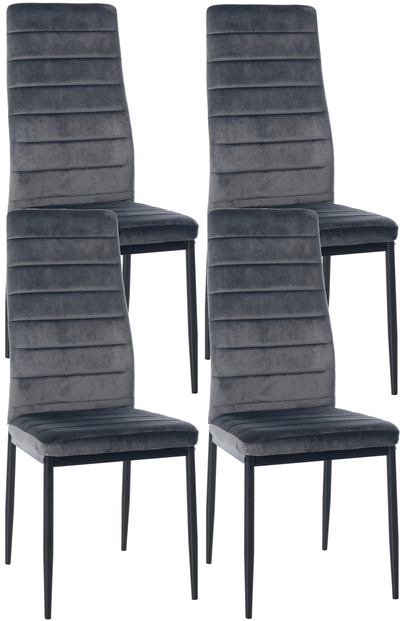Set di 4 sedie da pranzo Mayfair