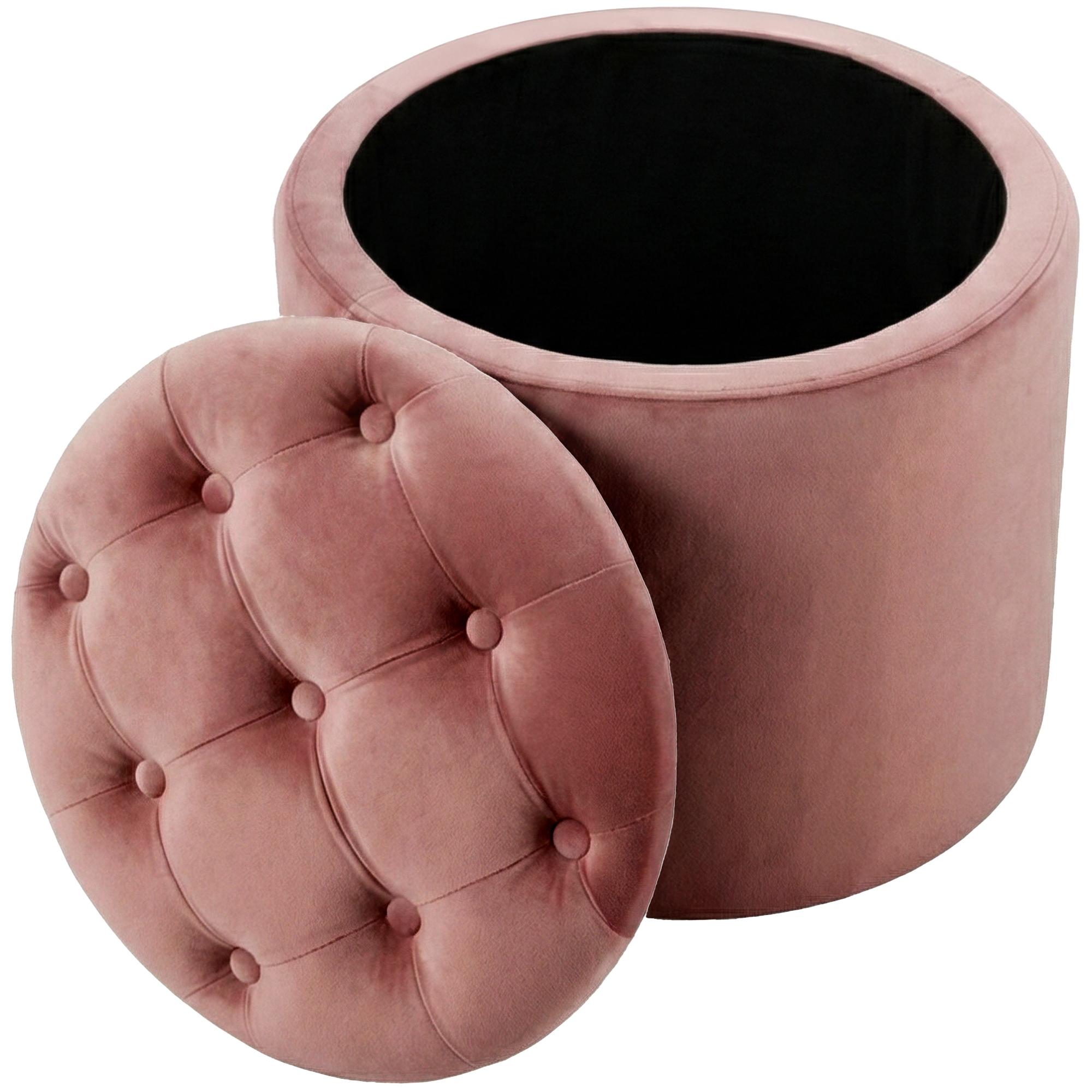 Pouf Pantin in velluto