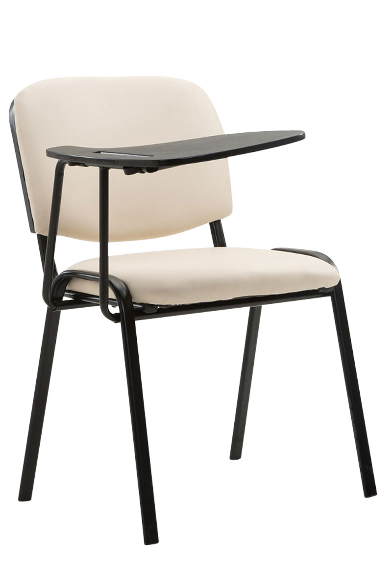 Sedia Ken in similpelle con tavolino ribaltabile