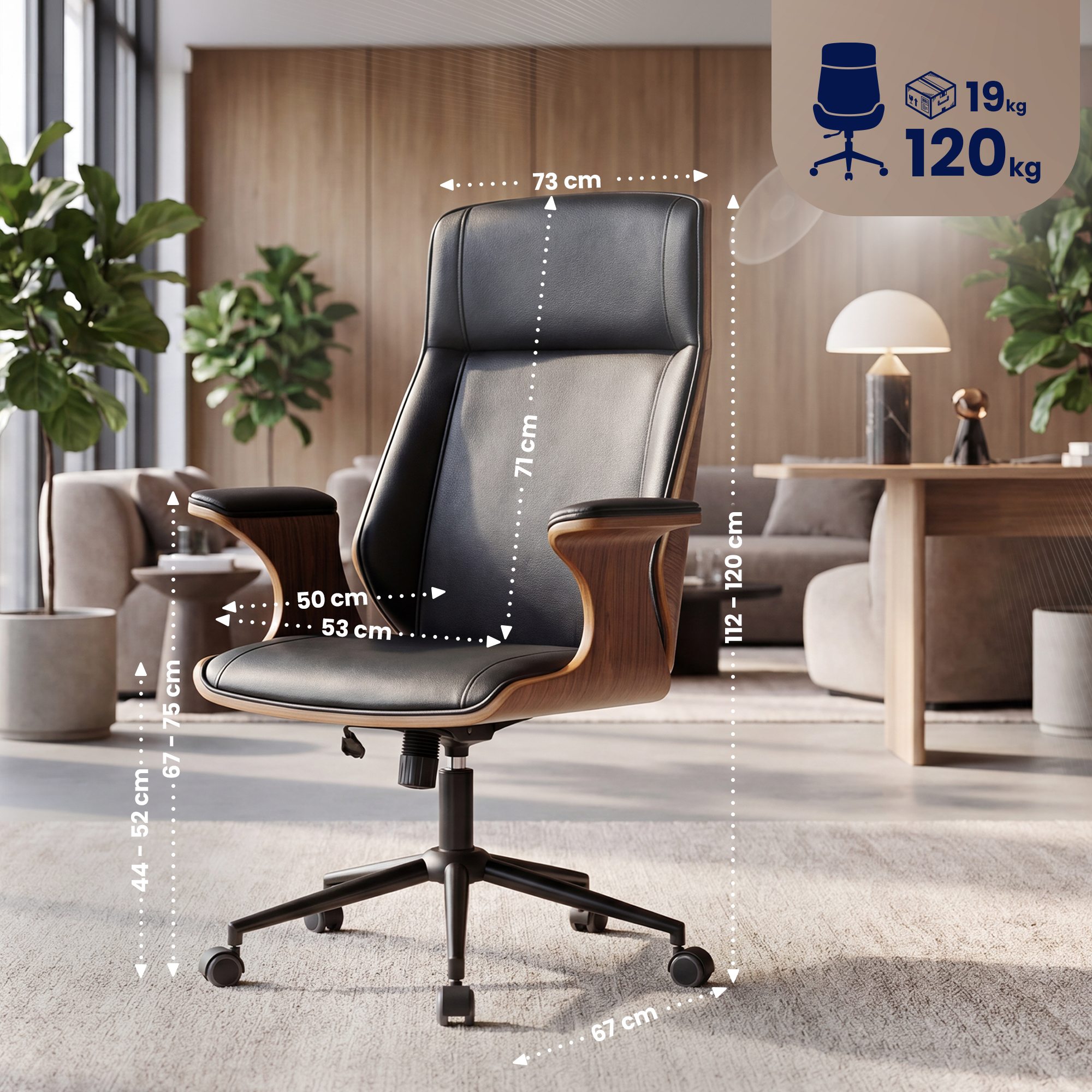 Sedia da Ufficio Headland