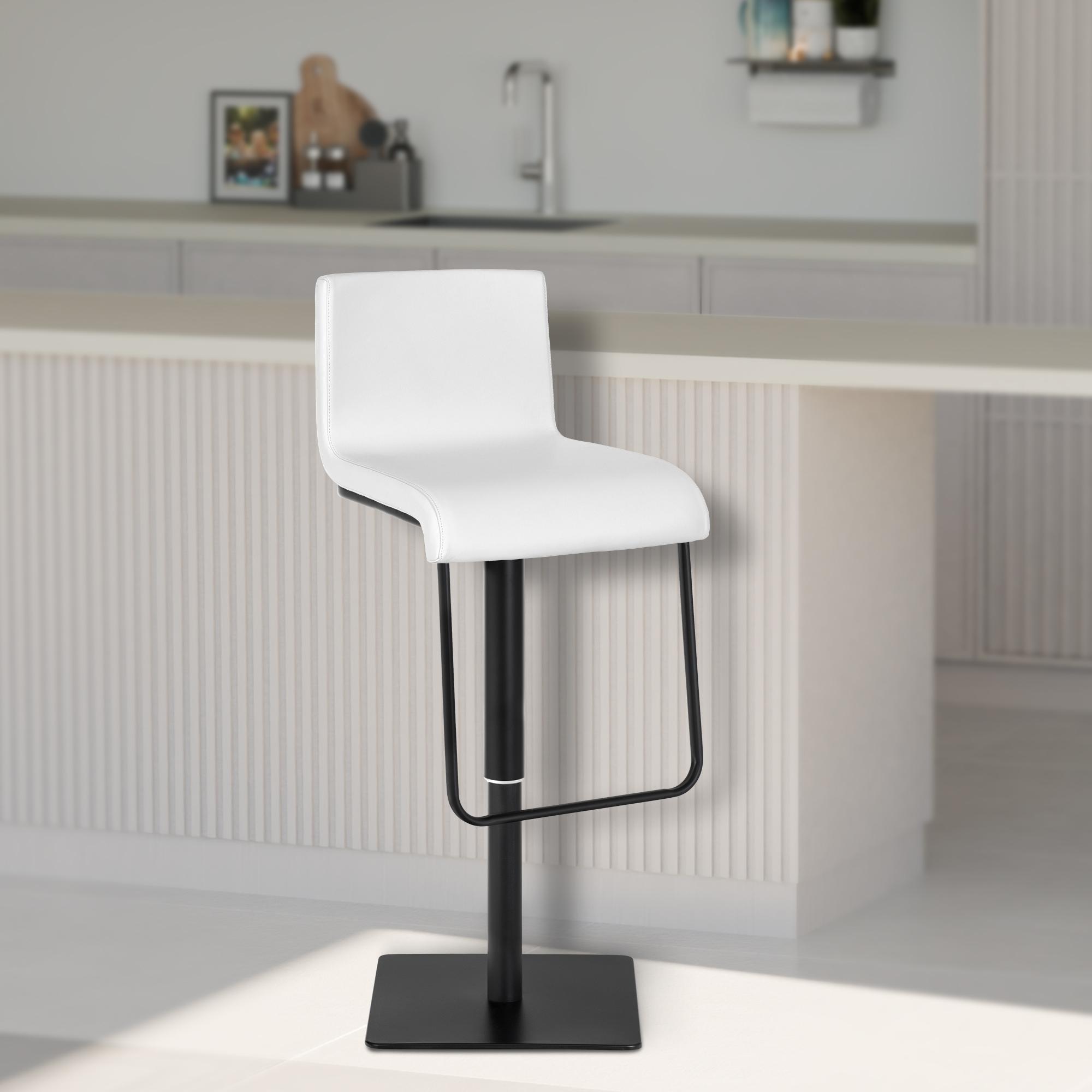 Set di 2 sgabelli da bar Limon rivestimento in similpelle