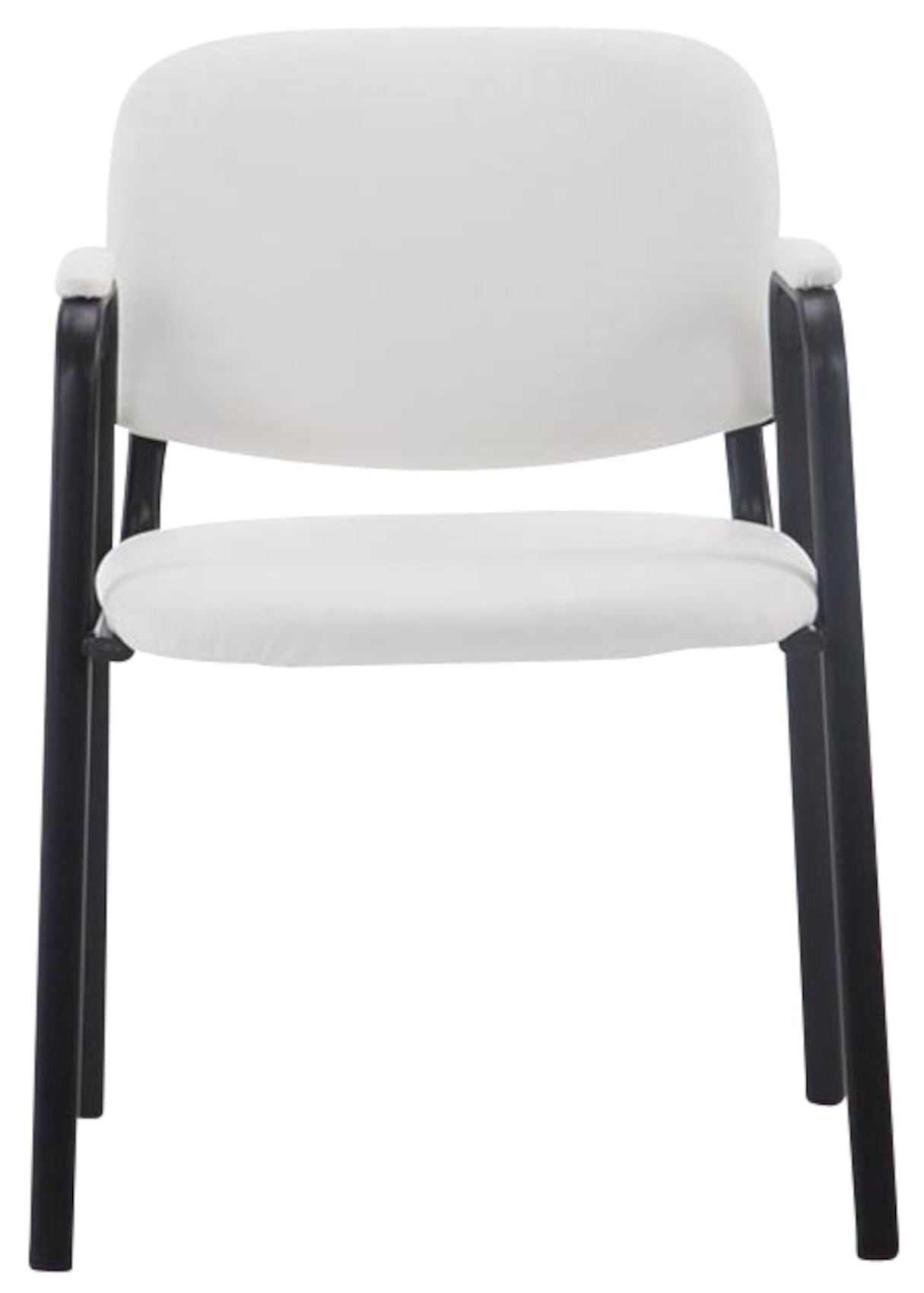Set di 4 Sedie Impilabili Ken Pro in Ecopelle