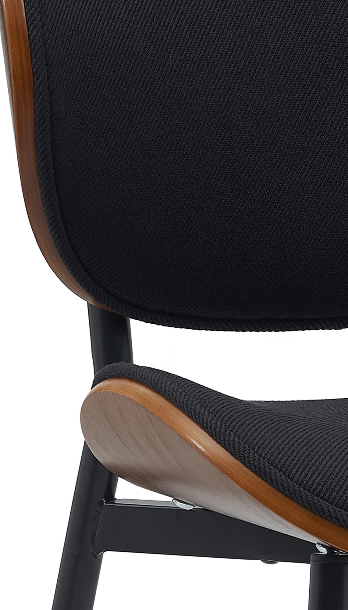 Sedia Enid con rivestimento in similpelle o tessuto