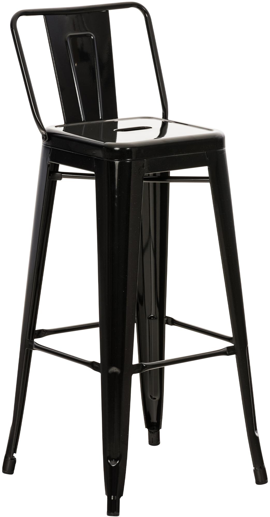 Sgabello da Bar in Metallo Mason