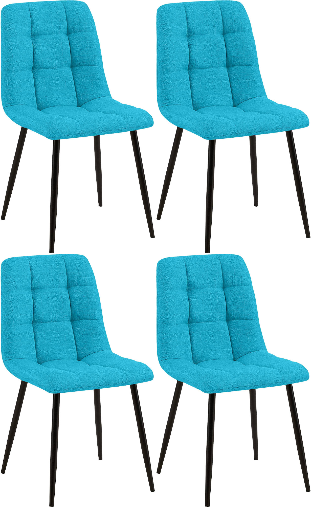 Set di 4 sedie da pranzo Tilde