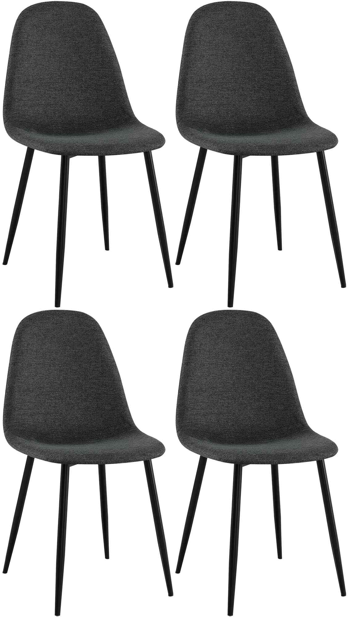 Set di 4 sedie da pranzo Napier