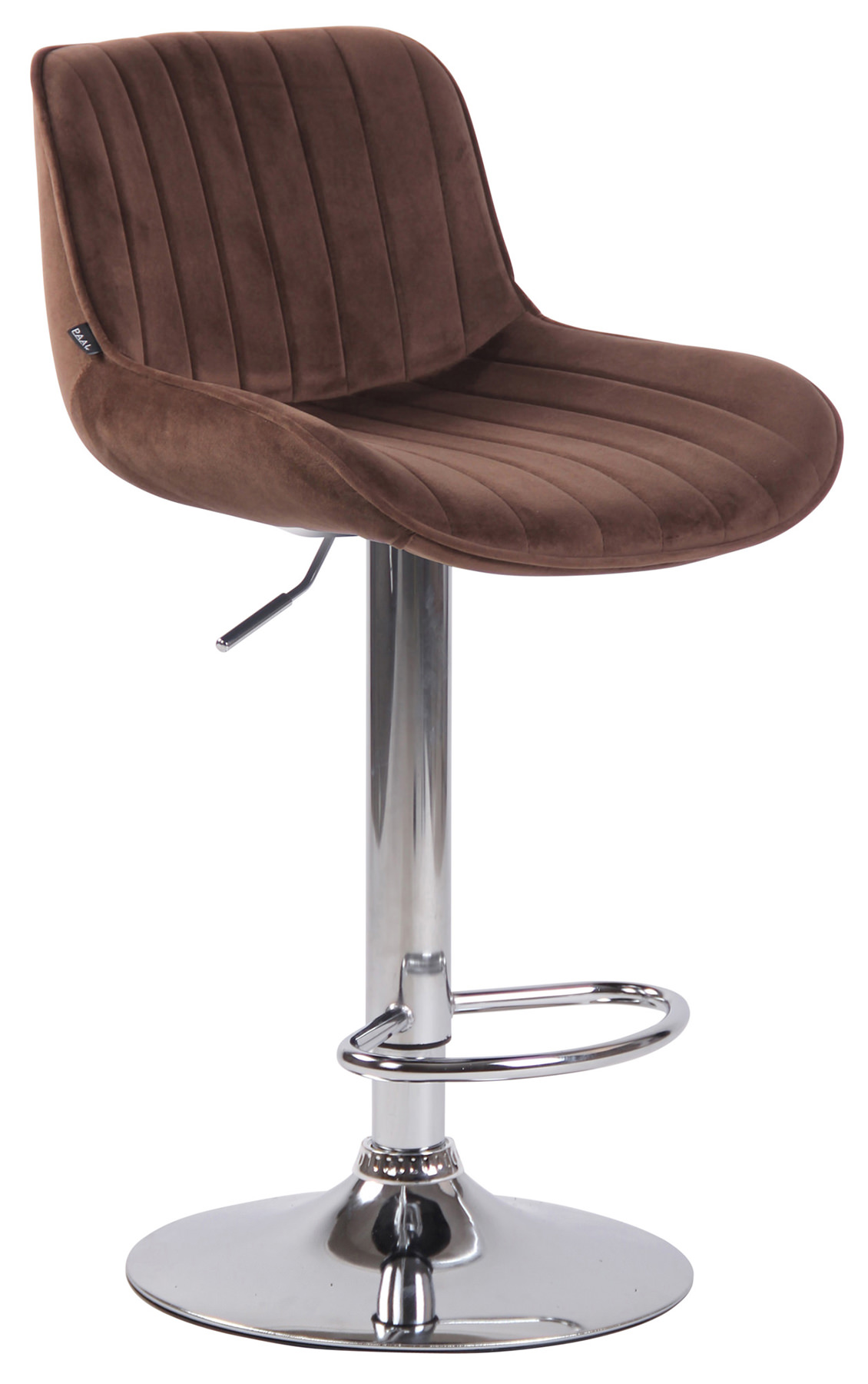 Set di 2 sgabelli da bar Lentini Velvet