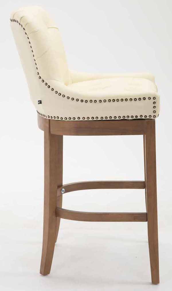 Set 2 sgabelli Lakewood in vera pelle