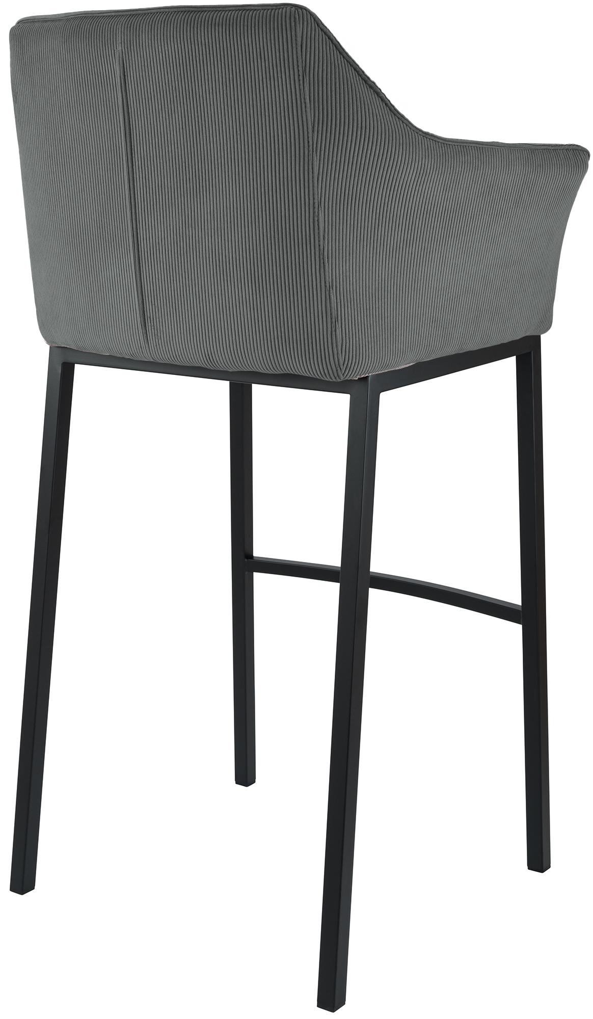 Sgabello Bar Damaso con Rivestimento In Corda e Base a Quattro Gambe