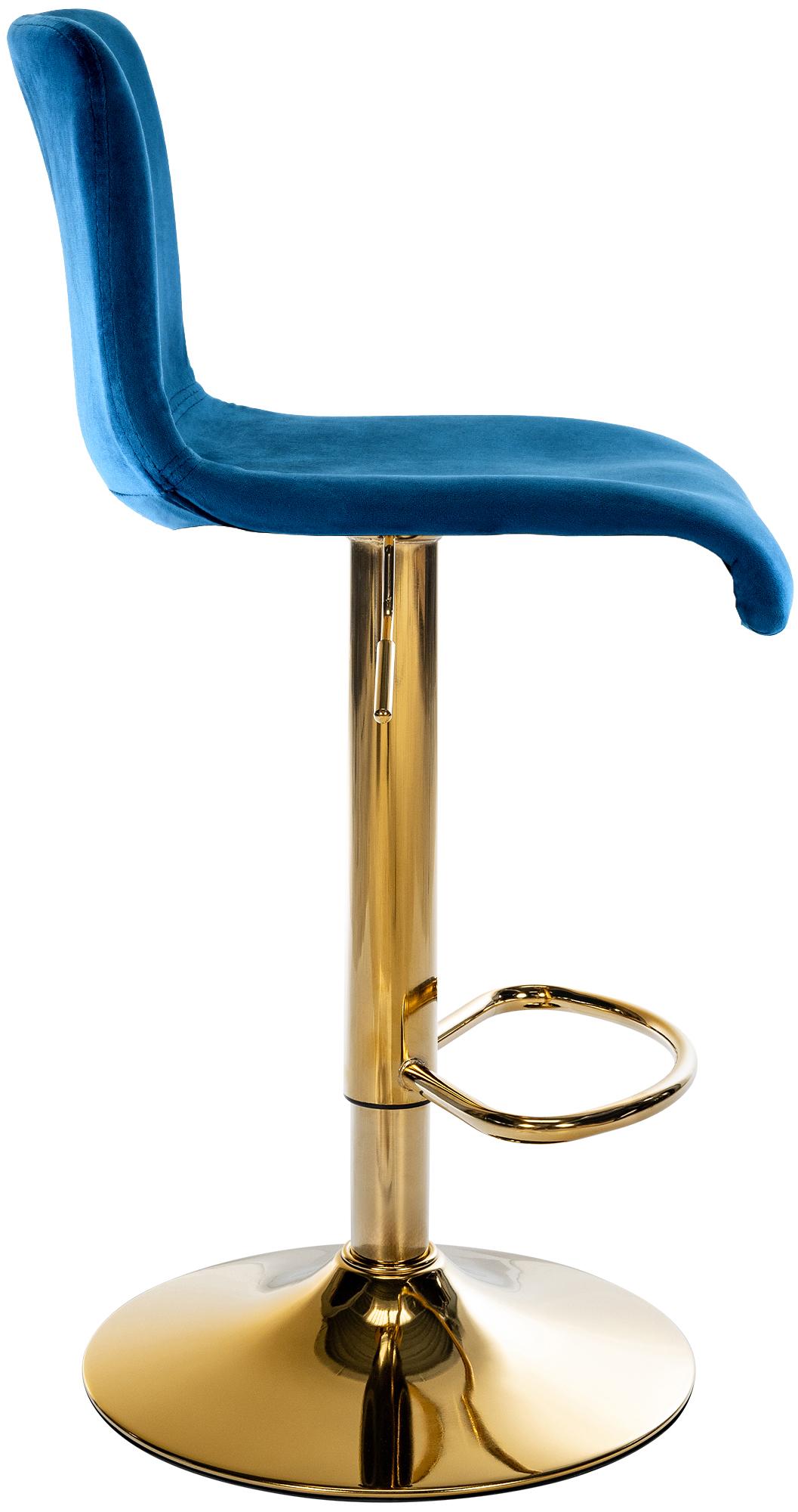 Sgabello Bar Hover in Velluto