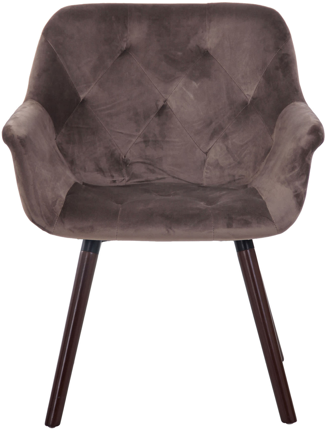 Sedia design Cassidy in velluto