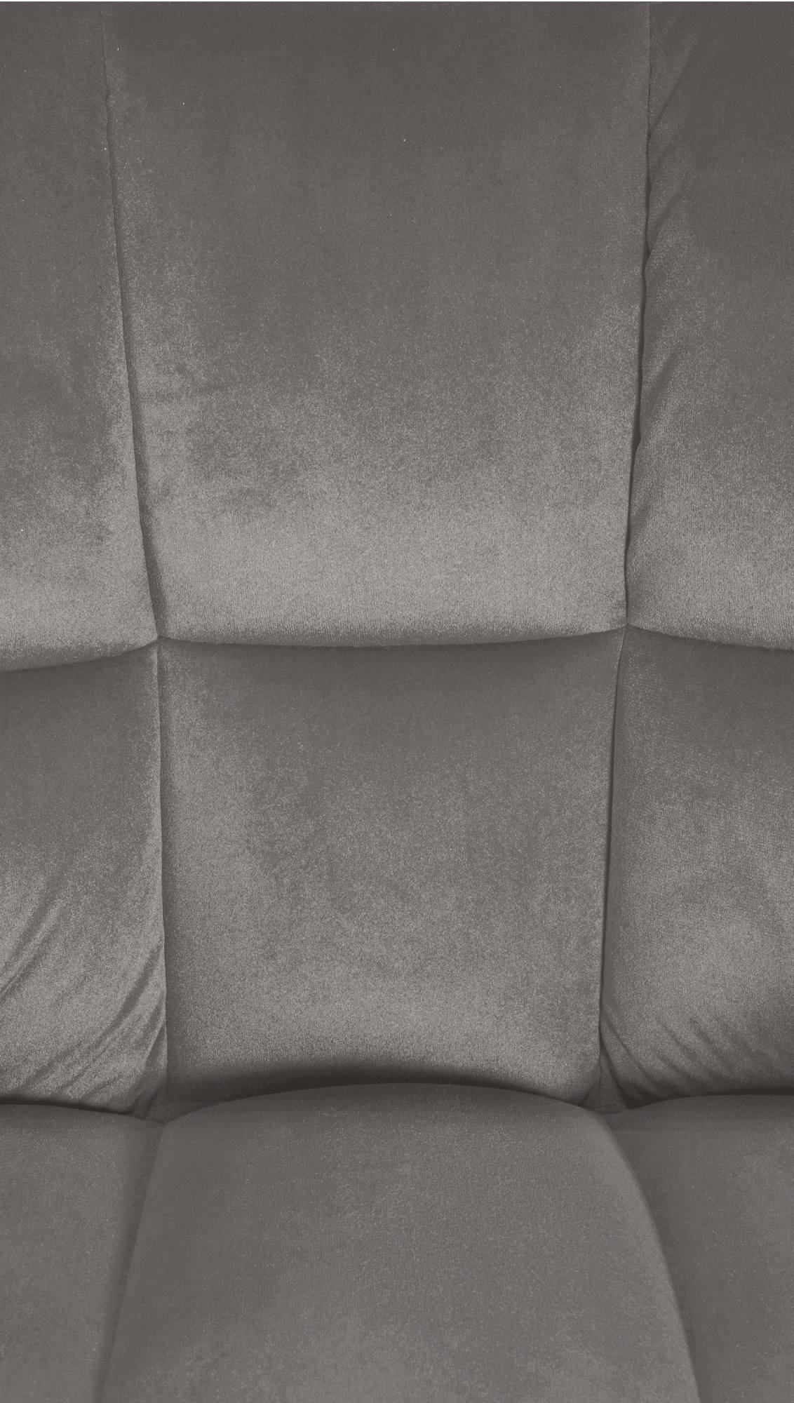 Set di 2 sgabelli bar Damaso in velluto con base a quattro gambe