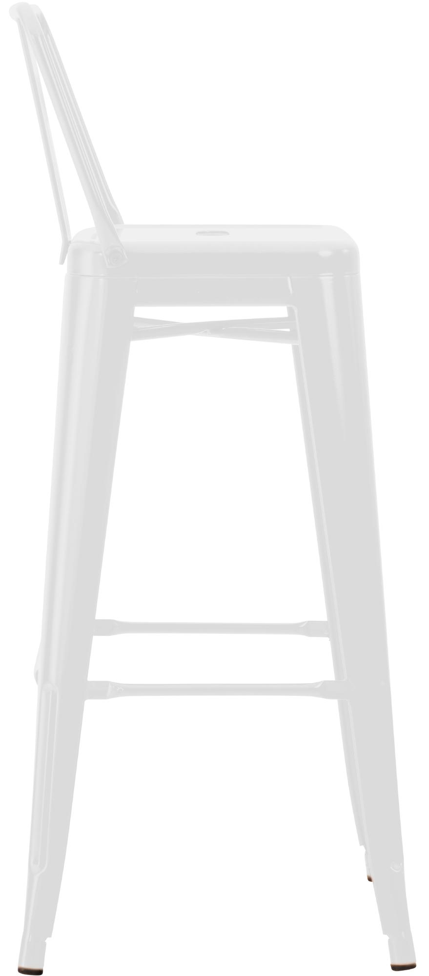 Sgabello da Bar in Metallo Mason