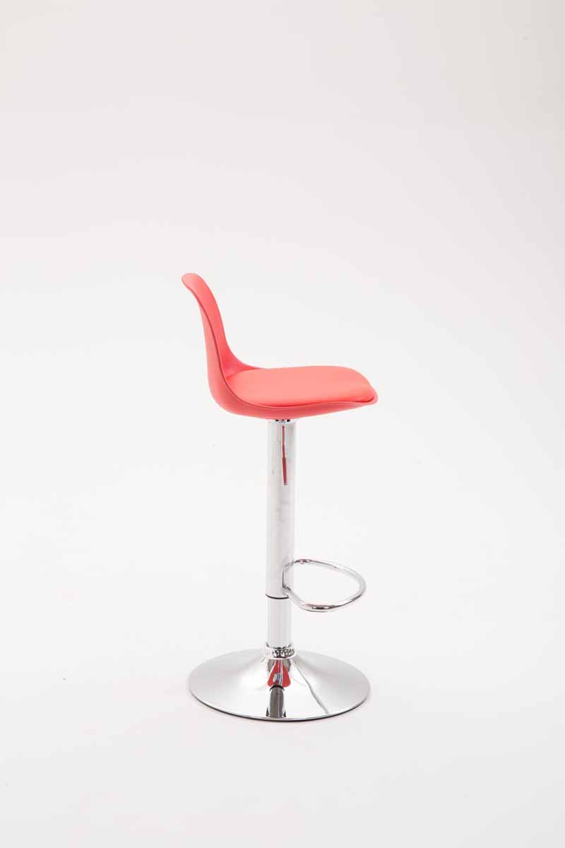 Sgabello di design KIEL in polipropilene e similpelle
