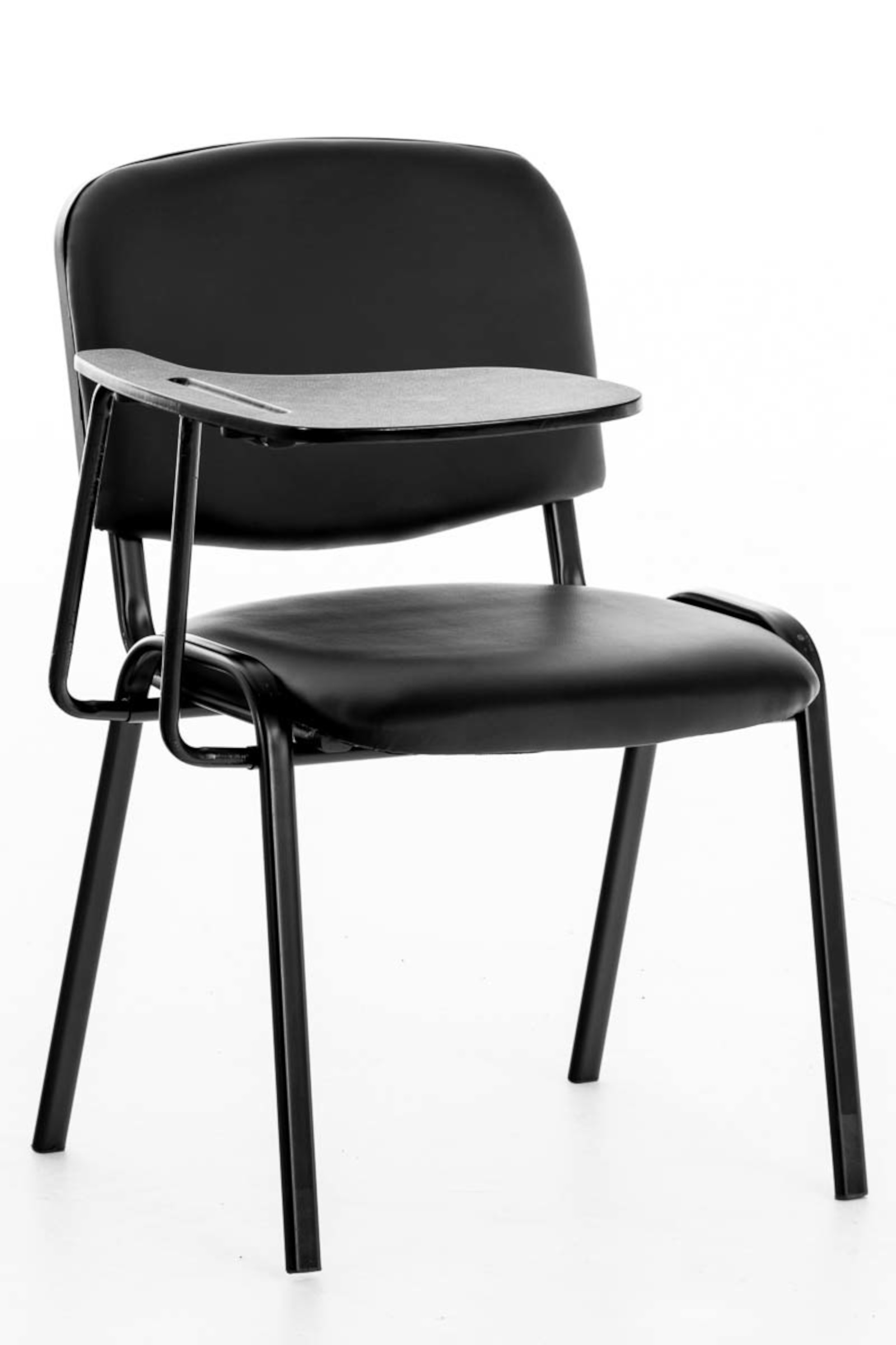 Set di 4 sedie Ken con tavolo pieghevole in similpelle