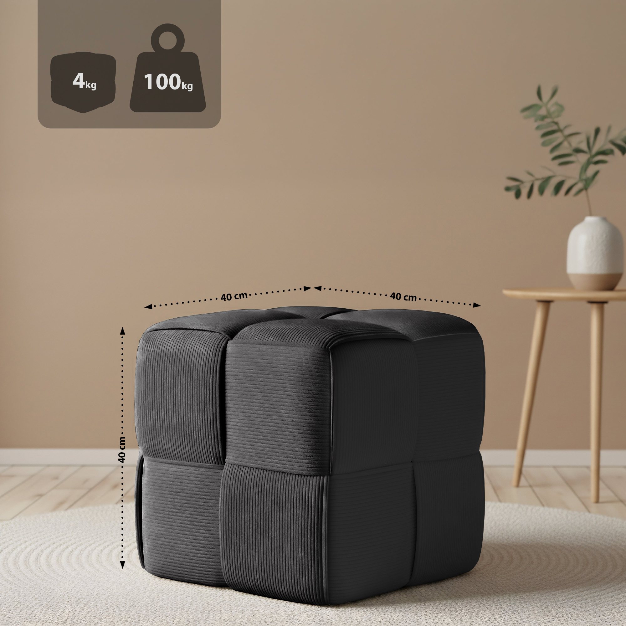 Pouf Cord Forinta