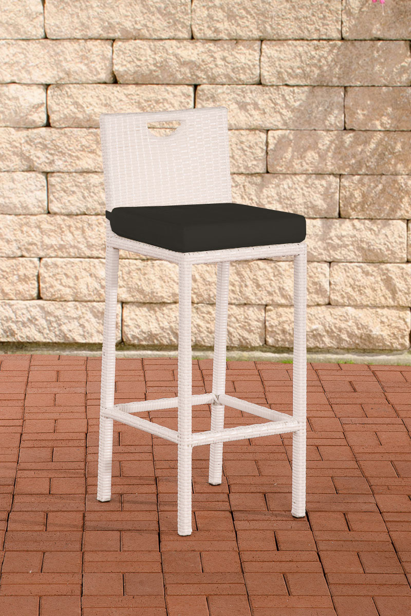 Sgabello Outdoor In Polirattan Mari