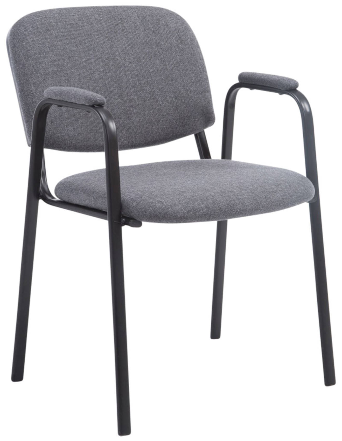 Set 4 Sedie Impilabili Ken Pro in Tessuto