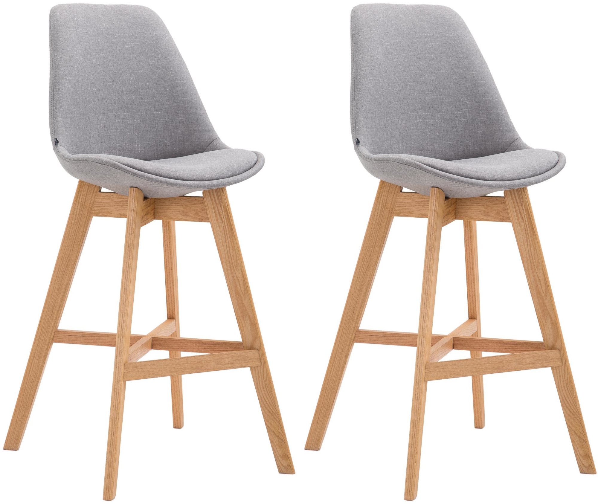 2 Sgabelli Design CANNES in Tessuto