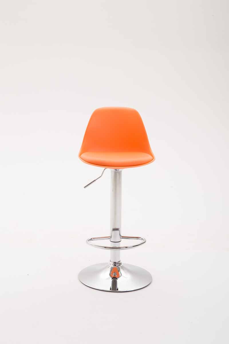 Sgabello di design KIEL in polipropilene e similpelle