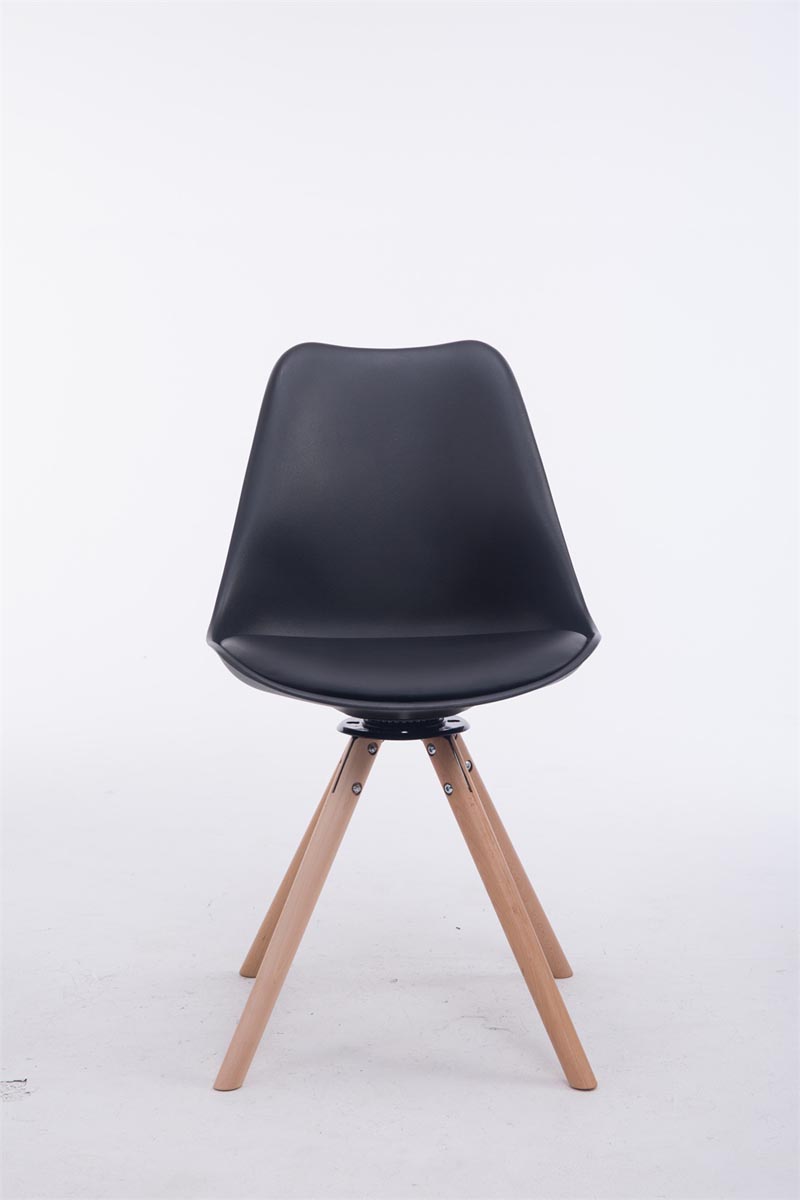 Sedia design Troyes Girevole Similpelle Rotondo