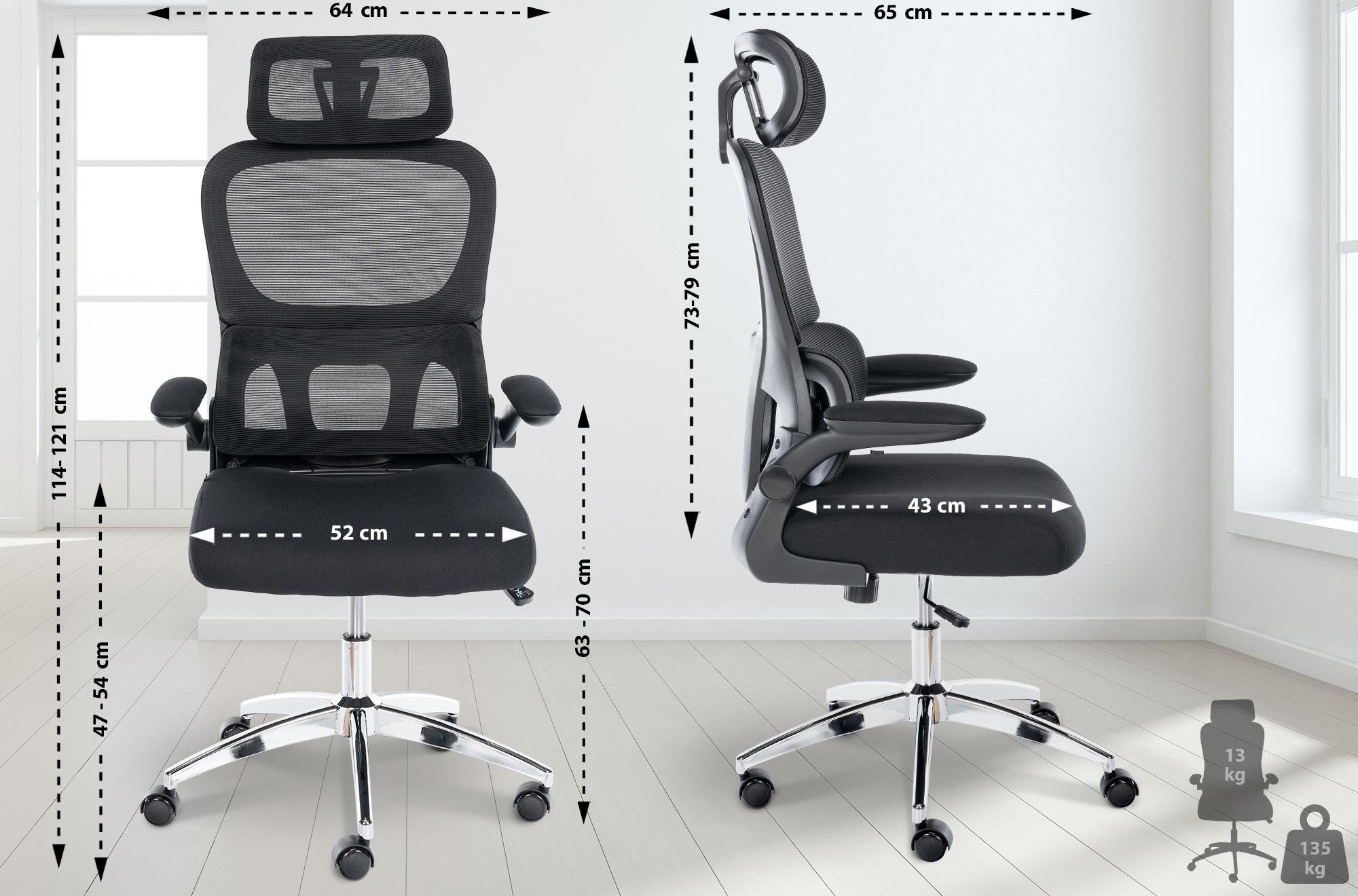 Sedia da ufficio Overton