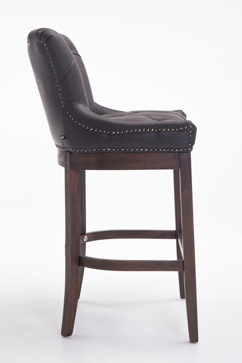 Set 2 sgabelli Lakewood in vera pelle