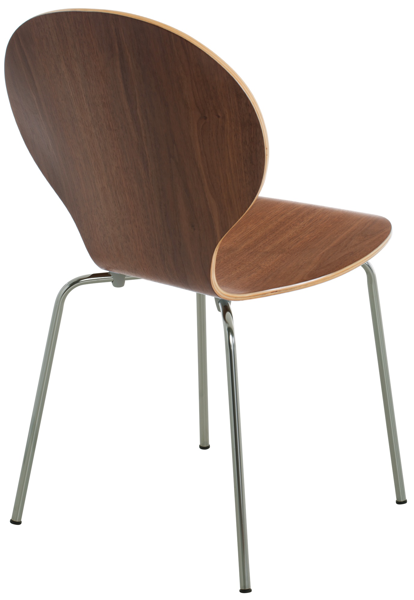 Set 2x Sedie Impilabili Diego in Legno Robusto