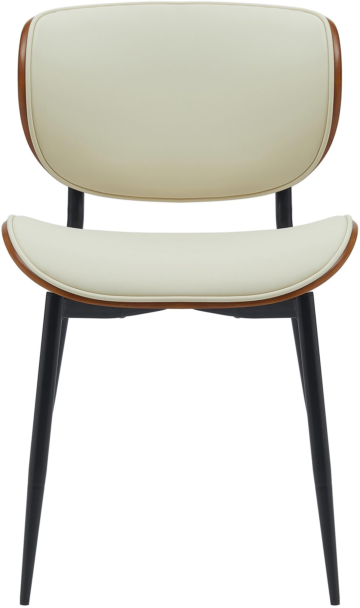 Set di 2 sedie visitatore Enid con rivestimento in similpelle o tessuto