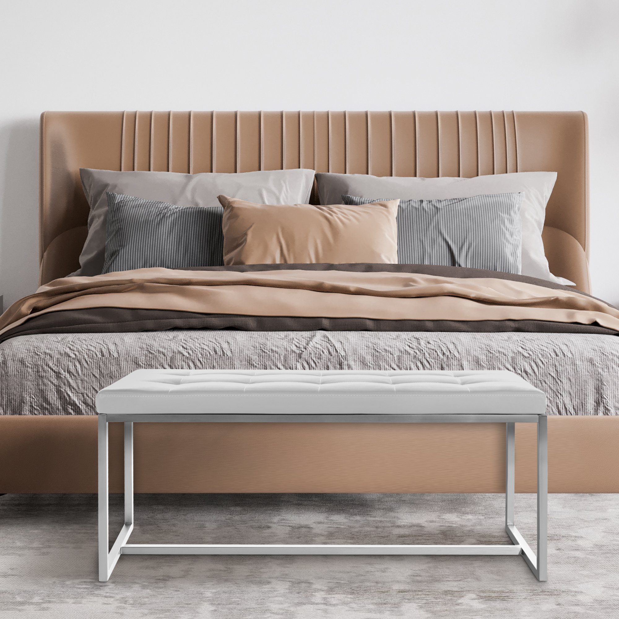 Panchina design Barci in similpelle